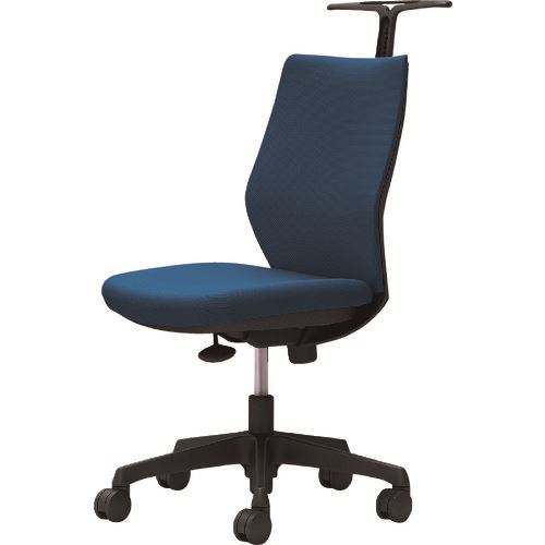 オレンジブック トラスコ中山　TRUSCOOKAMURA CG-M 肘無 背パッド ハンガー有 ブラックボディ ナイロンキャスター ミディアムブルー 〔品番:CG18ZRFZH3〕[ 注番:2166905]特長●スマートなデザインと身体のことを考え抜いたオカムラ独自の設計で、柔らかな座り心地を備えたCG-Mシリーズです。●座面下のメカ部を小さくすることで、座面の高さを最低385mmまで下げられることにより、小柄な人もかかとをしっかりと床につけた姿勢で座れるコンパクトシーティングです。●座るときに椅子を引き出しやすいよう、背フレームに手掛けを設けています。用途●オフィス用に。仕様●座幅(mm)：463●座奥行(mm)：428●幅(mm)：463●奥行(mm)：541●高さ(mm)：824〜916●張地：ポリエステル●色：ミディアムブルー●肘有無：無●座高(mm)：385〜477●脚外径(mm)：φ597仕様2●完成品●肘なしタイプ●背パッド・座クッションタイプ●ハンガー付タイプ●ブラックボディ●ナイロンキャスター仕様●背ロッキング角度：10°材質/仕上●背フレーム・座シェル：樹脂成型品●支基：スチール●脚：樹脂成型品●ハンガー：樹脂成型品セット内容/付属品注意原産国（名称）日本JANコード4906076739607本体質量12.8kgオレンジブック トラスコ中山　TRUSCOOKAMURA CG-M 肘無 背パッド ハンガー有 ブラックボディ ナイロンキャスター ミディアムブルー 〔品番:CG18ZRFZH3〕[注番:2166905][本体質量：12.8kg]《包装時基本サイズ：650×595×990》〔包装時質量：18kg〕分類》オフィス・住設用品》オフィス家具》オフィスチェア☆納期情報：オレンジブック掲載以外でメーカー直送品【法人限定＝会社名ご記入お願い致します。】