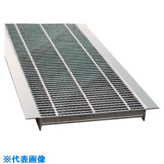 ■タカラ LSハイテングレーチング U字溝用 細目 T-6 KUH1915T6(2172197)[送料別途お見積り][法人限定][..