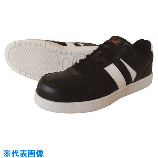 ■喜多 セーフティスニーカー MK5090 ブラック 26.0 MK5090BK26.0(2172862)[送料別途お見積り][法人限定..