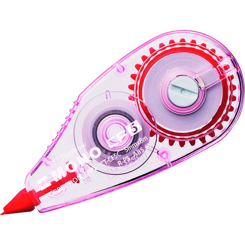 オレンジブック トラスコ中山　TRUSCOTombow 修正テープ モノCF5C 80ピンク 〔品番:CTCF5C80〕[ 注番:2173381]特長●機能的なデザインとちょうどいいサイズ感がうれしいコストパフォーマンスにも優れた使いきりタイプの修正テープです。用途●ボールペンでの筆記の修正用。仕様●本体色：ピンク●テープ幅(mm)：5●テープ長さ(m)：8仕様2●使い切り・縦引きタイプ材質/仕上セット内容/付属品注意原産国（名称）ベトナムJANコード4901991703351本体質量15gオレンジブック トラスコ中山　TRUSCOTombow 修正テープ モノCF5C 80ピンク 〔品番:CTCF5C80〕[注番:2173381][本体質量：15g]《包装時基本サイズ：65×17×125》〔包装時質量：23g〕分類》オフィス・住設用品》文具・事務用品》修正用品☆納期情報：メーカー取り寄品（弊社より発送）