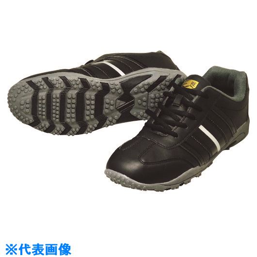 ■喜多 紳士ヒモスニーカー MK110 ブラック×ブラック 27.0 MK110BKBK27.0(2174446)[送料別途お見積り][法人限定][掲外取寄]