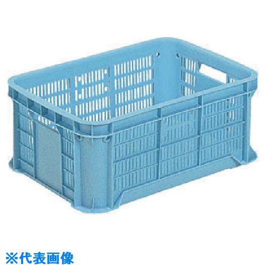 ■サンコー スタッキングコンテナー 103105 サンテナーB#25-5 青 SKB255(B)(2174712)[送料別途見積り][法人・事業所限定][外直送]