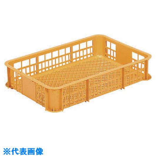 ■サンコー スタッキングコンテナー 102552 サンテナーB#25N オレンジ SKB25N(O)(2174735)[送料別途見積り][法人・事業所限定][外直送]