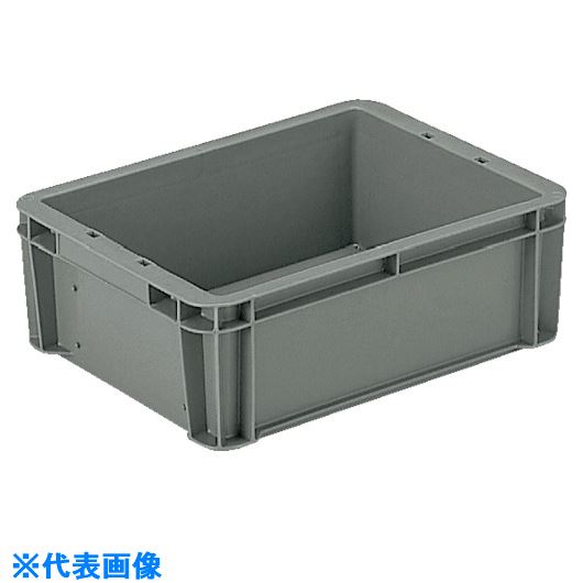■サンコー ボックス型コンテナー 200947 サンボックス#9B-8ライトグレー SK9B8GLL(2174864)[送料別途見..
