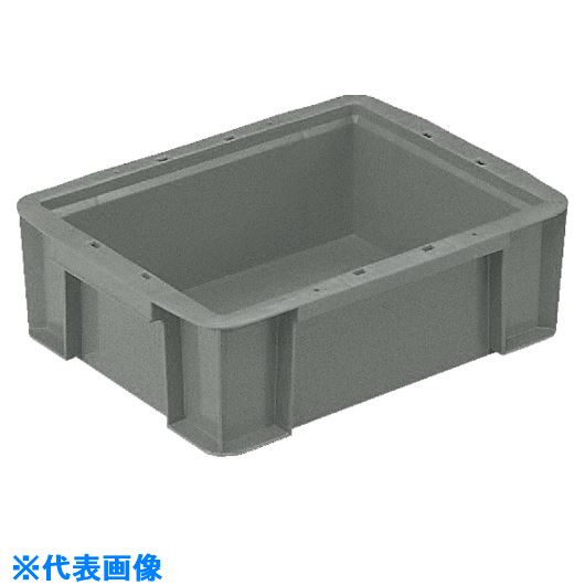 ■サンコー ボックス型コンテナー 200858 サンボックス#9Eライトグレー SK9EGLL(2174883)[送料別途見積..
