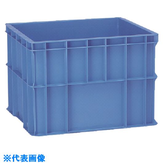 ■天昇 多目的コンテナ 673001 テンバコ160 青 160S(B)(2175038)[送料別途見積り][法人・事業所限定][外直送]