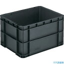 ■サンコー 導電性ボックス型コンテナー 207601 サンボックス#75-2M SK752MELBK(2175097)