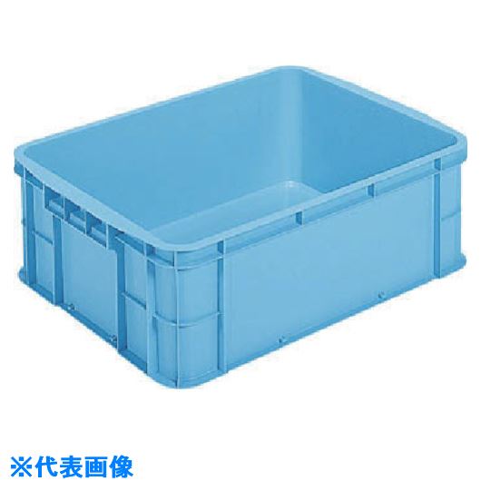 ■サンコー ボックス型コンテナー 208300 サンボックス#83【83.6L】ブルー 青 SK83(B)(2175114)[送料別途見積り][法人・事業所限定][外直送]