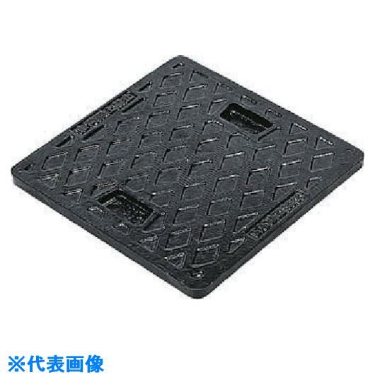 ■サンコー 集水マス用#300鋳鉄フタ 919354 ブラック SK919354(2175992)[送料別途見積り][法人・事業所..