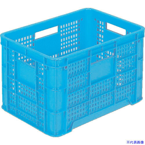 オレンジブック トラスコ中山　TRUSCOサンコー スタッキングコンテナー 104856 玉コン3型−B(4持手、4印刷面)ライトブルー 〔品番:104856BLL〕[ 注番:2176006]特長●全面網目のコンテナーです。●耐荷重に優れ安定した段積みが可能です。仕様●容量(L)：47.1●色：ライトブルー●外形寸法(mm)間口：523●外形寸法(mm)奥行：363●外形寸法(mm)高さ：308●有効内寸(mm)間口：479●有効内寸(mm)奥行：319●有効内寸(mm)高さ：289●オプション：エッグトレー20-2A×12枚仕様2材質/仕上●ポリエチレン（PE）セット内容/付属品注意●火気厳禁原産国（名称）日本JANコード4983049225527本体質量2010gオレンジブック トラスコ中山　TRUSCOサンコー スタッキングコンテナー 104856 玉コン3型−B(4持手、4印刷面)ライトブルー 〔品番:104856BLL〕[注番:2176006][本体質量：2010g]分類》物流・保管用品》コンテナ・パレット》メッシュコンテナ☆納期情報：オレンジブック掲載以外でメーカー直送品【法人限定＝会社名ご記入お願い致します。】
