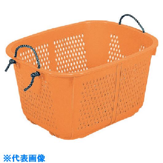 樂天商城 - ■サンコー ザル・カゴ 万丈篭 505100 2型 オレンジ オレンジ 505100OR00(O)(2176255)[送料別途お見積り][法人限定][外直送]