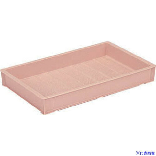 ■サンコー 麺コンテナー 101108 8型 赤 101108RE00(R)(2176388)[送料別途見積り][法人・事業所限定][外直送]