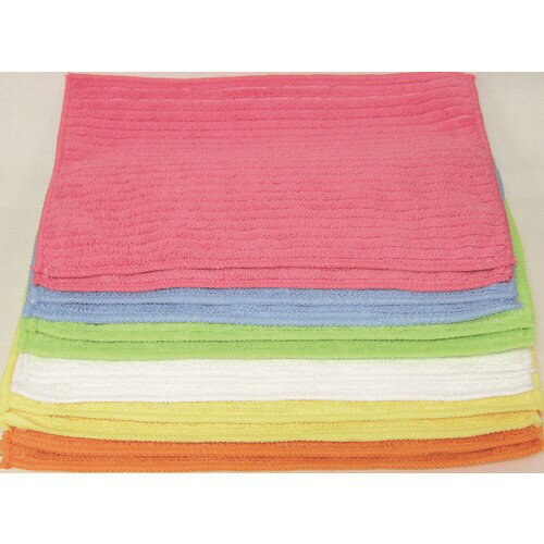 Dusters, Dustcloths - ■日本クリンテック コスピカ マイクロファイバー雑巾 10+2枚 070278(2176934)×80[送料別途お見積り][法人限定][外直送]