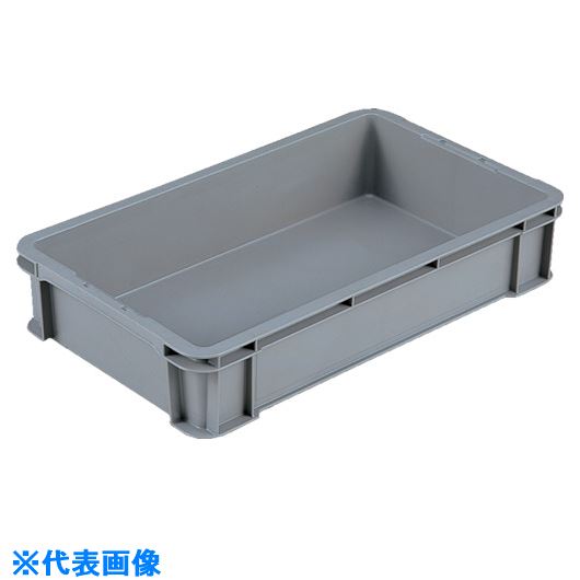 ■サンコー ボックス型コンテナー 202256 サンボックス#22 グレー SK22GL(2177541)[送料別途見積り][法..