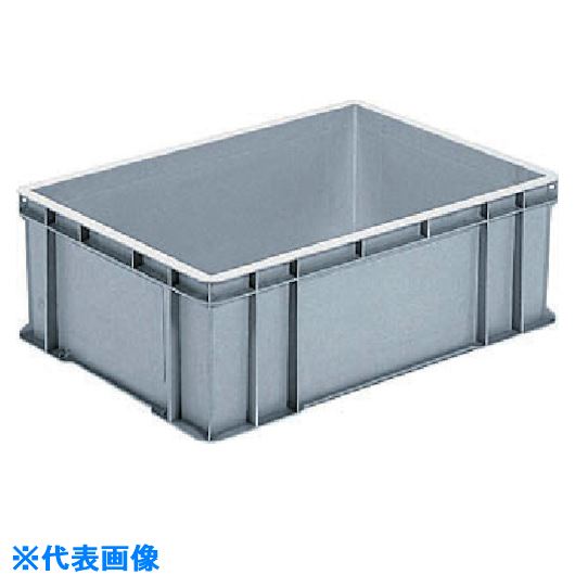 樂天商城 - ■サンコー ボックス型コンテナー 205600 サンボックス#56Bライトグレー ライトグレー SK56B(LG)(2177933)[送料別途お見積り][法人限定][外直送]