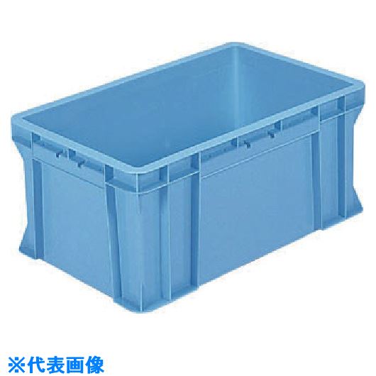 ■サンコー ボックス型コンテナー 205300 サンボックス#53 青 SK53(B)(2177936)[送料別途お見積り][法人..