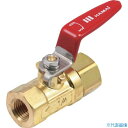 ■HAMAI スタンダードボア 黄銅製ボールバルブ RBS4325RC(2196356)