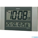 ■SEIKO 電波時計 セイコーネクスタイム ZS451S 銀色 150×260×26mm ZS451S(2208600)