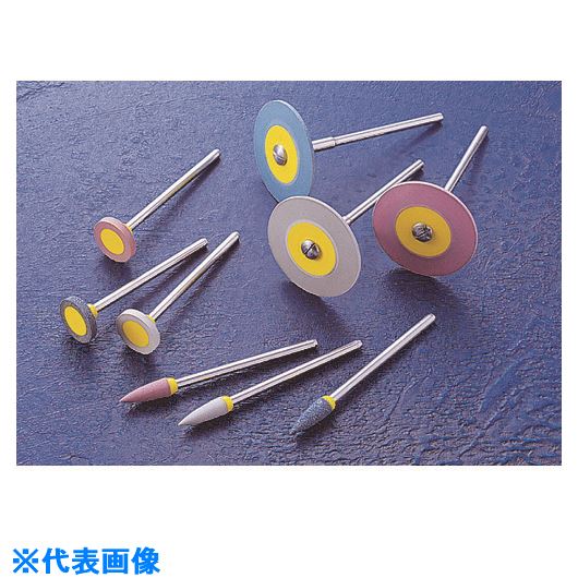 ■アルゴファイル ダイヤ入ゴム砥石 #140 Φ26×2 Φ2.34軸 AR221(2210198)[送料別途お見積り][法人限定][..