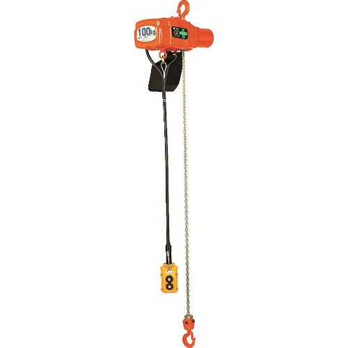 オレンジブック トラスコ中山　TRUSCO象印 電気チェーンブロック 160kg 揚程8m (αH−016 8m) 〔品番:AHK1680〕[ 注番:2218006]特長仕様●定格荷重(t)：0.16●標準揚程(m)：8●巻上速度(m/min)：15●フック間最小距離(mm)：315●時間定格(min)：25●電源(V)：単相200●電源コード長さ(m)：5●操作電圧(V)：200●電源：単相200V●容量(kg)：160仕様2材質/仕上セット内容/付属品注意原産国（名称）日本JANコード本体質量19.8kgオレンジブック トラスコ中山　TRUSCO象印 電気チェーンブロック 160kg 揚程8m (αH−016 8m) 〔品番:AHK1680〕[注番:2218006][本体質量：19.8kg]分類》荷役用品》チェーンブロック・クレーン》電気チェーンブロック☆納期情報：オレンジブック掲載以外でメーカー直送品【法人限定＝会社名ご記入お願い致します。】