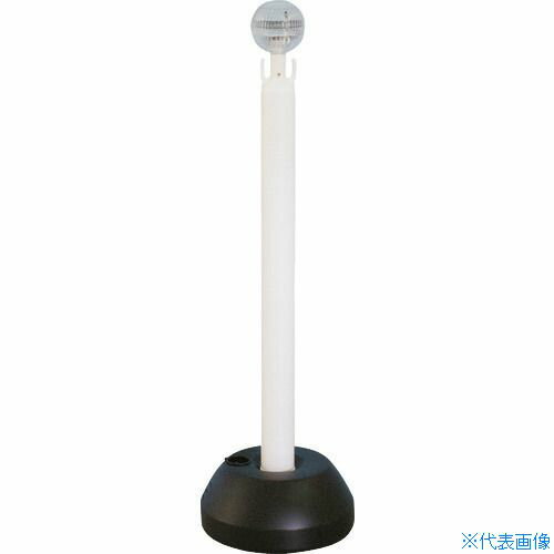 ■ミツギロン LEDソーラーライト付きチェーンスタンド SF−78−W SF78W(2219432)