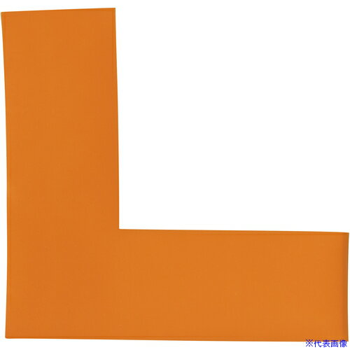 ■IWATA ラインプロ L型シート 橙 LPL7(2220543)[送料別途お見積り][法人限定][掲外取寄]