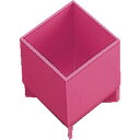 ■TRUSCO プラボックス Aサイズ 50X50X55 (4個入) PTA4(2222426)
