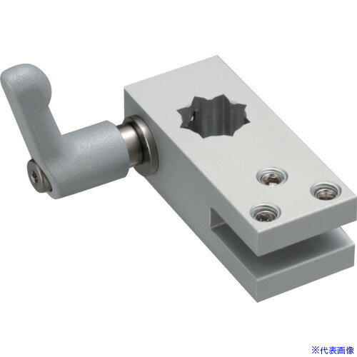 ■IWATA クサビ取付ベースCレバー付(角シャフト用) FSKC-S2AS(2232333)[送料別途お見積り][法人限定][掲..