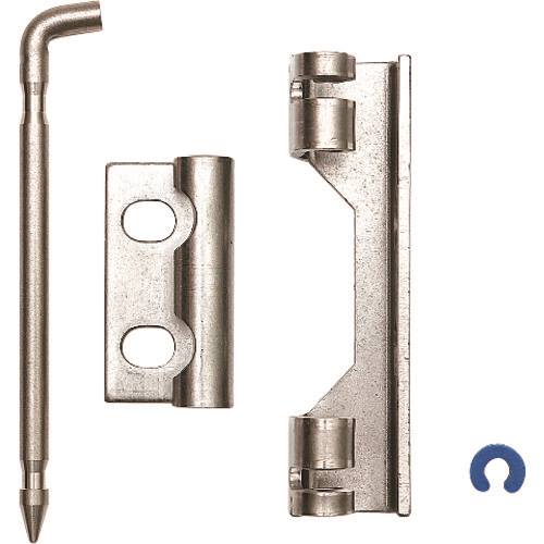 ■SUGATSUNE (170037802)243-9214/ステンレス鋼製裏蝶番 2439214(2236084)[送料別途お見積り][法人限定]..