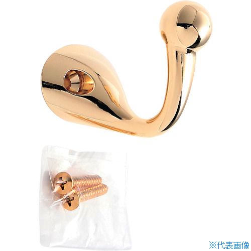 オレンジブック トラスコ中山　TRUSCOSUGATSUNE (110037959) PXB-QC05-101-GP/フック 〔品番:PXBQC05101GP〕[ 注番:2256695]特長●角がない丸みをおびた形状のため安全です。仕様●幅(mm)：43.5●奥行(mm)：53.9●高さ(mm)：45.6●吊下荷重(N/kgf)：80/8.2●吊下荷重(kgf)：8.2●色：金●A(mm)：4.7●取付穴数(個)：2●表面処理：24金メッキ仕様2●24K金めっき材質/仕上●亜鉛合金（ZDC）セット内容/付属品●十字穴付丸皿タッピンねじ4×25注意原産国（名称）日本JANコード4510932178242本体質量83gオレンジブック トラスコ中山　TRUSCOSUGATSUNE (110037959) PXB-QC05-101-GP/フック 〔品番:PXBQC05101GP〕[注番:2256695][本体質量：83g]《包装時基本サイズ：44×54×46》〔包装時質量：83g〕分類》金物・建築資材》建築金物》吊金具☆納期情報：仕入れ先通常在庫品 (欠品の場合有り)
