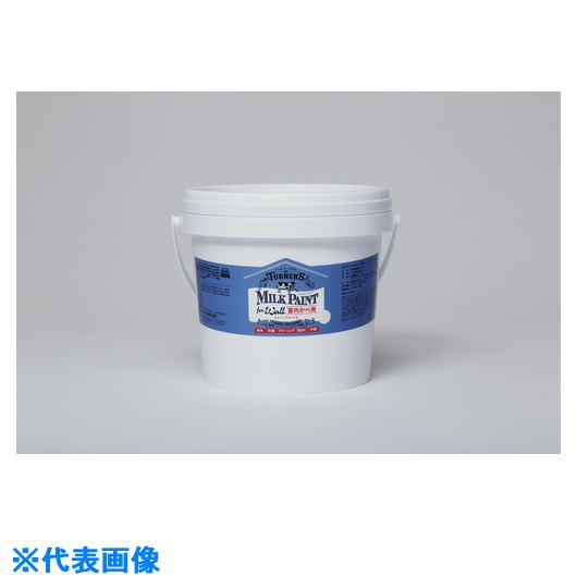 オレンジブック トラスコ中山　TRUSCOターナー ミルクペイントウォールブルックリンファクトリー2L 〔品番:MW002517〕[ 注番:2259332]特長●森永乳業のミルク原料を使用した天然由来ペイントです。●お部屋に優しい6つ消臭・抗菌・防カビ・クリーニング・不燃・黒板の機能があります。用途●抗菌、防カビ、消臭機能があり子供部屋やトイレに。仕様●色：ブルックリンファクトリー●容量(L)：2●乾燥時間：2時間●塗り重ね可能時間：2時間●塗り重ね回数：2●塗布面積(［［M2］］)：12●指触乾燥時間：2時間●標準塗布面積（［［M2］］/L）：6(2回塗り)仕様2●容器サイズ：W165×H152×D165●室内壁用材質/仕上セット内容/付属品注意●高機能クロス、撥水性のあるクロスには塗装出来ません。原産国（名称）日本JANコード4993453505177本体質量2.54kgオレンジブック トラスコ中山　TRUSCOターナー ミルクペイントウォールブルックリンファクトリー2L 〔品番:MW002517〕[注番:2259332][本体質量：2.54kg]分類》工事・照明用品》塗装・内装用品》塗料☆納期情報：オレンジブック掲載以外でメーカー直送品【法人限定＝会社名ご記入お願い致します。】