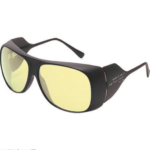 ■リケン レーザー用二眼型保護メガネ メガネ併用可 RS24V(2259893)[送料別途見積り][法人・事業所限定][掲外取寄]