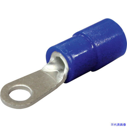 ■ニチフ 環境配慮形絶縁被覆付圧着端子 R形(100P) TMEX23NRED(2262424)[送料別途見積り][法人・事業所..