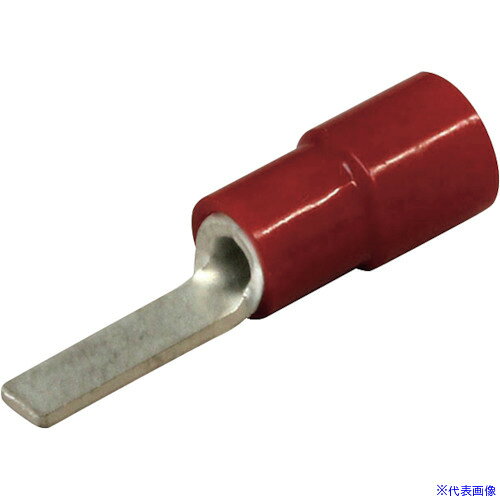 ■ニチフ 環境配慮形絶縁被覆付圧着端子 BT形(100P) TMEXBT1.2591BLK(2262639)[送料別途見積り][法人・事業所限定][掲外取寄]