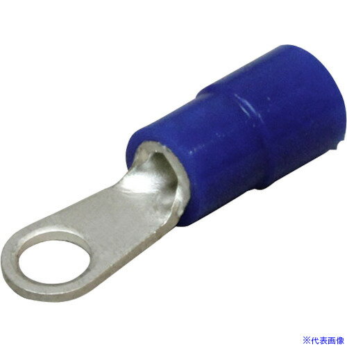 ■ニチフ 環境配慮形絶縁被覆付圧着端子 R形(100P) TMEX23.5NRED(2262879)[送料別途見積り][法人・事業..