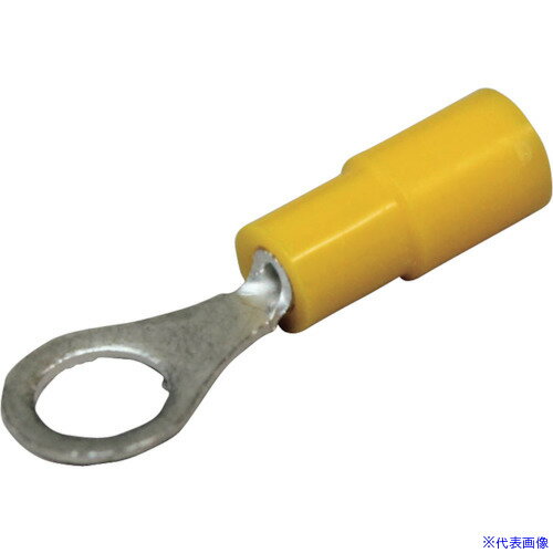 オレンジブック トラスコ中山　TRUSCOニチフ 環境配慮形絶縁被覆付圧着端子 R形(100P) 〔品番:TMEX0.35GRN〕[ 注番:2263142]特長●端子筒部に絶縁被覆があらかじめセットされております。●絶縁体形状：TME形は絶...