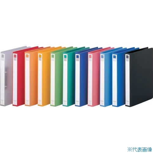 ■LIHIT A4/Sリングファイル 赤 収納数200枚 F877U3(2264828)