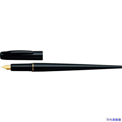 ■プラチナ デスクペン万年筆 ブラック DPQ700A.NO1(2266217)×10[送料別途見積り][法人・事業所限定][外直送]