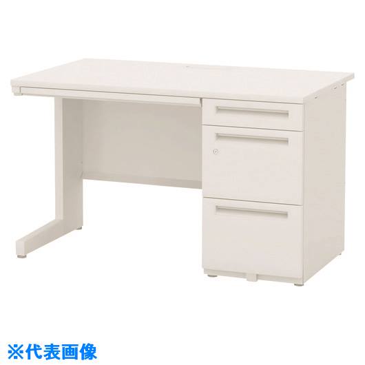 ■ウチダ SCAENA/片袖デスク SS147A4-3SK OW/PW 51102380(2267692)[送料別途見積り][法人・事業所限定][外直送]