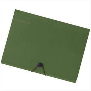 Western Furniture - ■LIHIT キャリングドキュメント オリーブ A4 A758922(2268013)[送料別途お見積り][法人限定][掲外取寄]