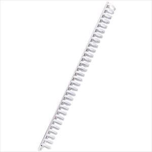 オレンジブック トラスコ中山　TRUSCOLIHIT スライドリング(100枚) 白 A4 〔品番:F3196.CRYSTAL〕[ 注番:2268094]特長●ノートリーフ100枚収容できます。用途●リーフノートをファイリングするときに。仕様●色：白仕様2●A4 30穴●幅×高さ：18mm×296mm●ノートリーフ100枚材質/仕上●リング：スチール●レール：ポリプロピレンセット内容/付属品注意原産国（名称）日本JANコード4903419161064本体質量46gオレンジブック トラスコ中山　TRUSCOLIHIT スライドリング(100枚) 白 A4 〔品番:F3196.CRYSTAL〕[注番:2268094][本体質量：46g]分類》オフィス・住設用品》文具・事務用品》ファイル☆納期情報：メーカー取り寄品（弊社より発送）