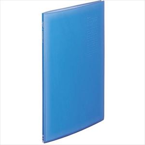 ■LIHIT 透明クリヤーブック 20P ブルー A3L G31338(2268105)[送料別途お見積り][法人限定][掲外取寄]