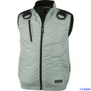■XEBEC 空調服遮熱ハーネスベストXE98104−61−3L モスグリーン XE98104613L(2269187)[送料別途お見積...