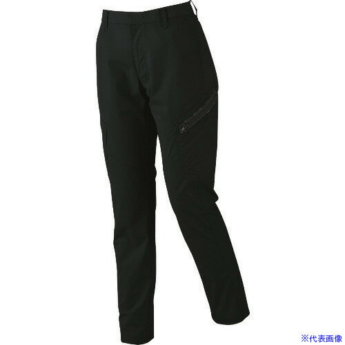 ■XEBEC レディスラットズボン1739−90−15 クロ 17399015(2269220)[送料別途お見積り][法人限定][掲外取寄](4.0)