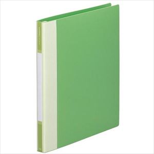 ■LIHIT リフィルバインダーMTL (60枚) 黄緑 A4 G39016(2269642)[送料別途お見積り][法人限定][掲外取寄]