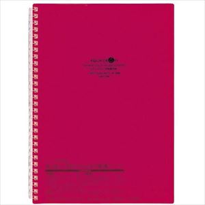 ■LIHIT ツイストノート 赤 セミB5-29穴 N16083(2275858)[送料別途お見積り][法人限定][掲外取寄](3)