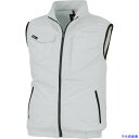 ■XEBEC 空調服制電ベスト XE98014-22-M シルバーグレー XE9801422M(2278746)