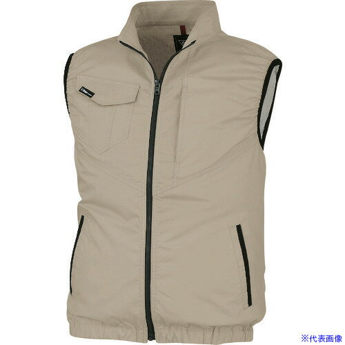 ■XEBEC 空調服制電ベストXE98014−81−L キャメル XE9801481L(2280300)