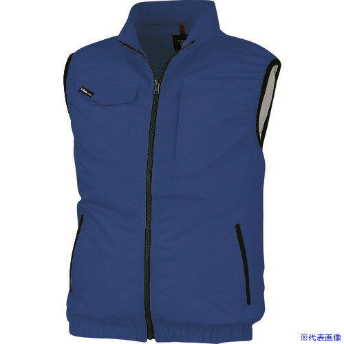 ■XEBEC 空調服制電ベスト XE98014−16−3L ネイビーブルー XE98014163L(2281827)