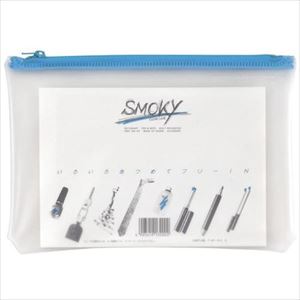 オレンジブック トラスコ中山　TRUSCOLIHIT クリヤーケース・スモーキィ 水 B6 〔品番:F261.WATER〕[ 注番:2283757]特長●半透明マルチタイプなので外から中身が確認できます。●いろいろ収納できるマルチタイプだか...